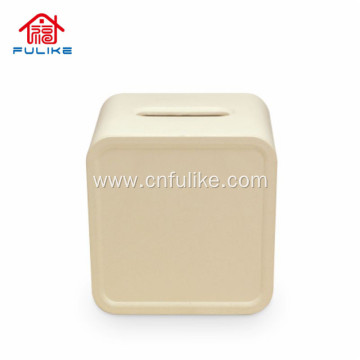 Eco-friendly Bamboo Fiber Tissue Box Napkin Holder